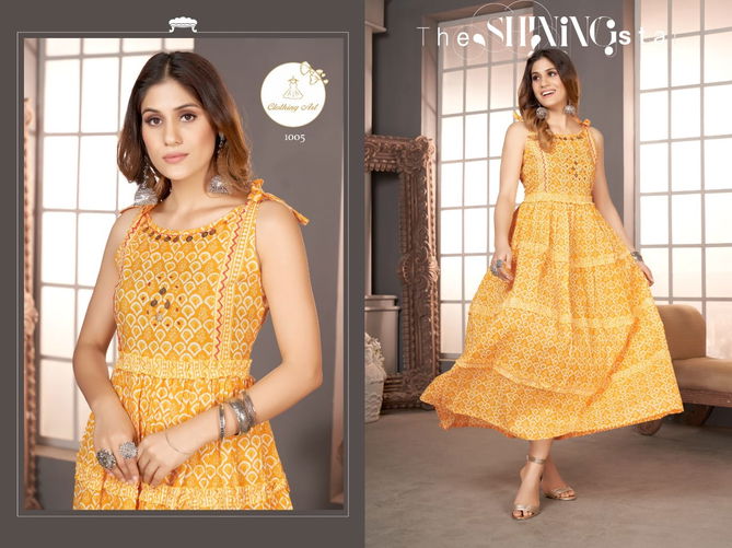 Clothing Art Fancy Party Wear Wholesale Designer Kurtis